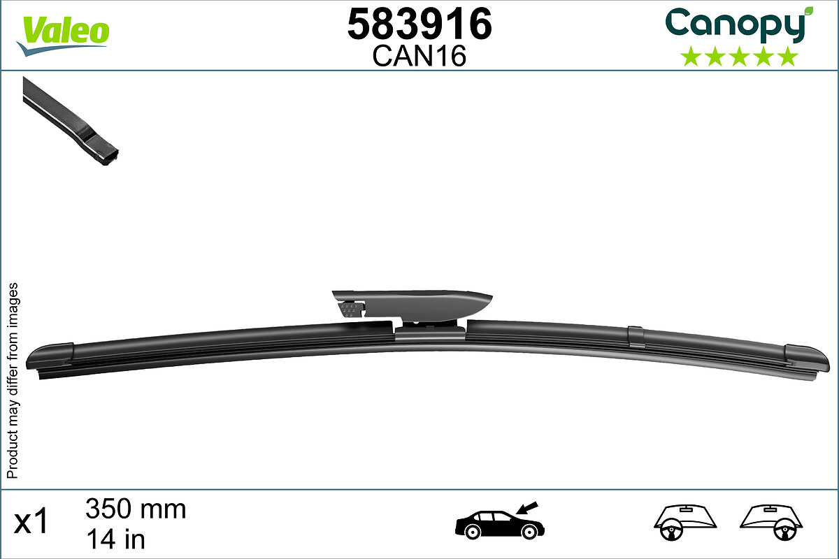 Lamela stergator 583916 VALEO